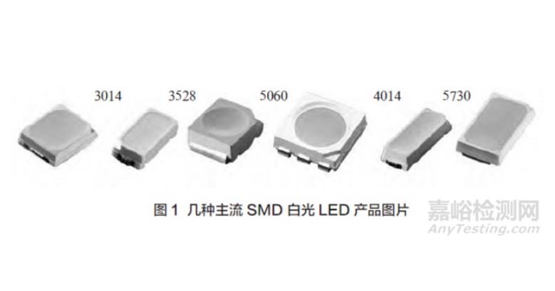 幾種主流SMD白光LED產品圖片