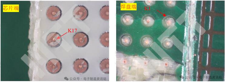 NG PCB板機械剝離后外觀圖片